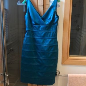 American Living Teal Cocktail/Semi Formal Dress